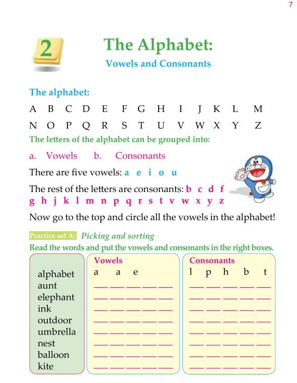 1st Grade Grammar The Alphabet Capital and Small Letters 5