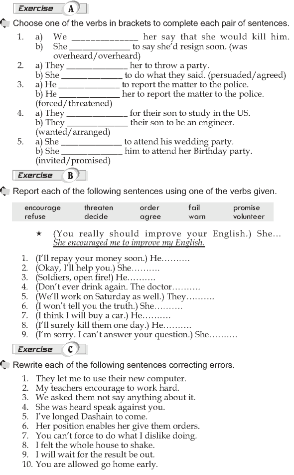 Grade 10 Grammar Lesson 21 Verbs followed by infinitives (2)