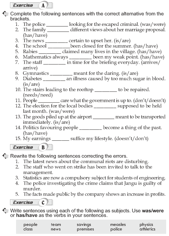 Grade 10 Grammar Lesson 24 Subject and verb agreement (2)