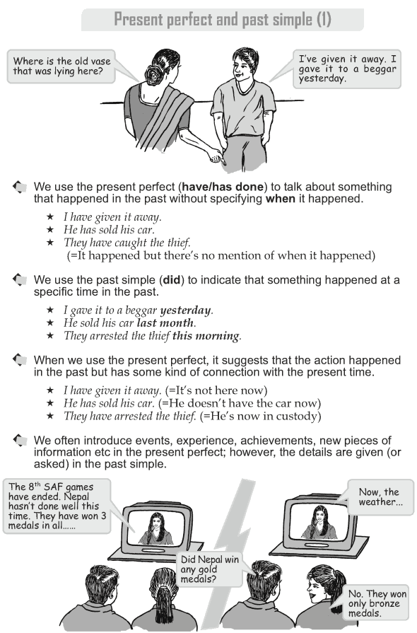Grade 10 Grammar Lesson 3 Present perfect and past simple (1)