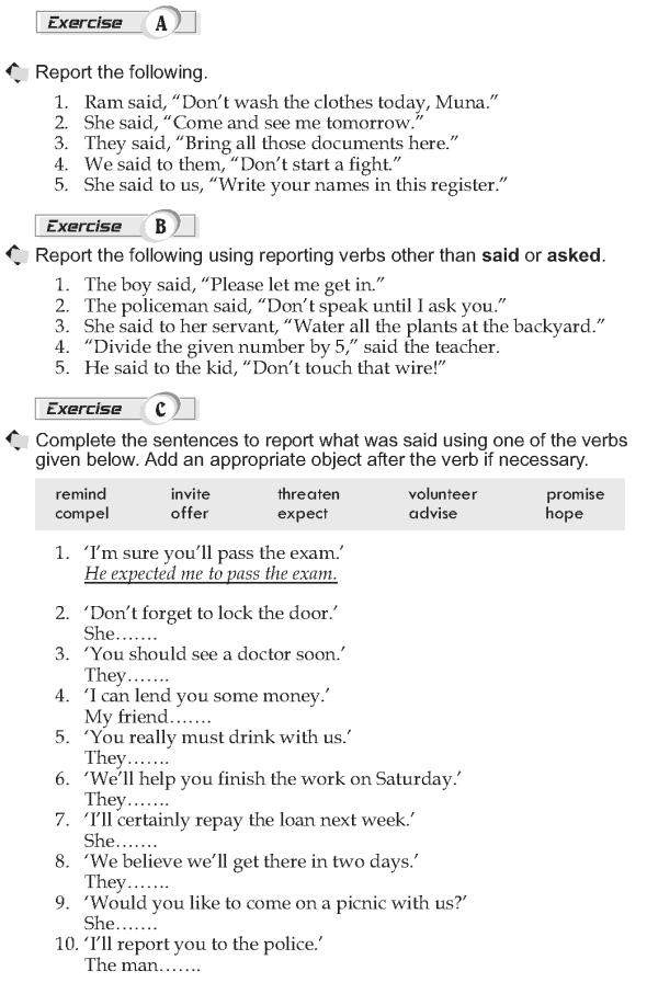 Grade 10 Grammar Lesson 37 The infinitive clause in reports (2)