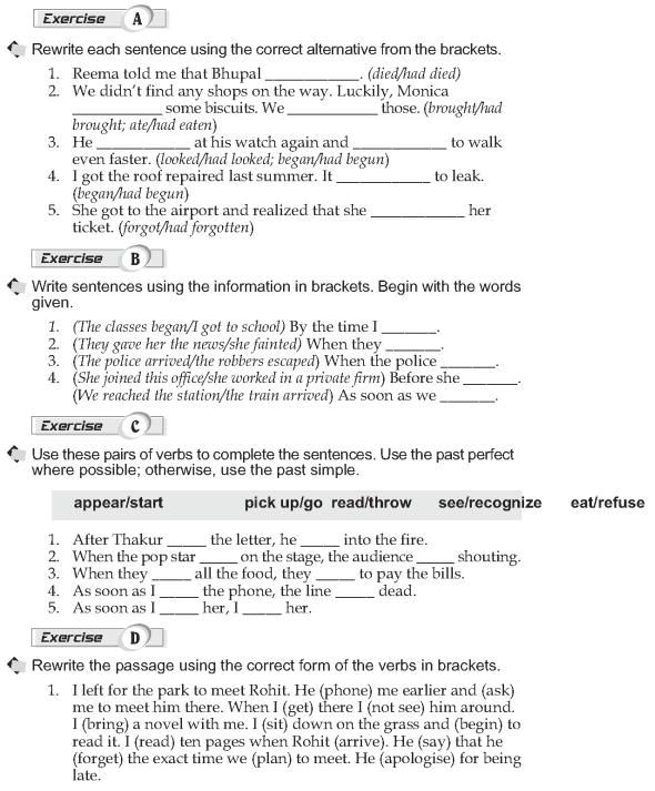Grade 10 Grammar Lesson 8 Past perfect and past simple (2)