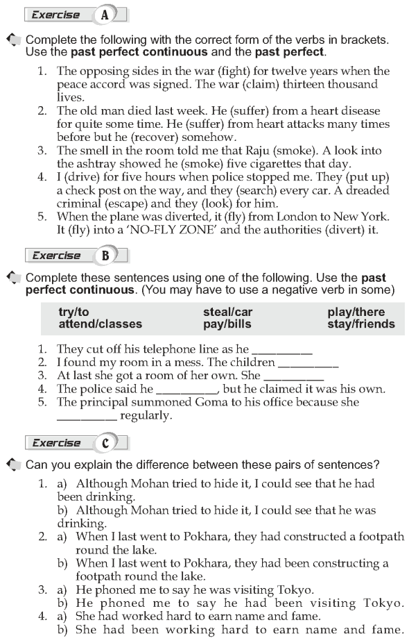 Grade 10 Grammar Lesson 9 Past perfect continuous and past perfect (2)