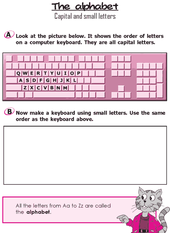 Grade 2 Grammar Lesson 1 The alphabet - Capital and small letters