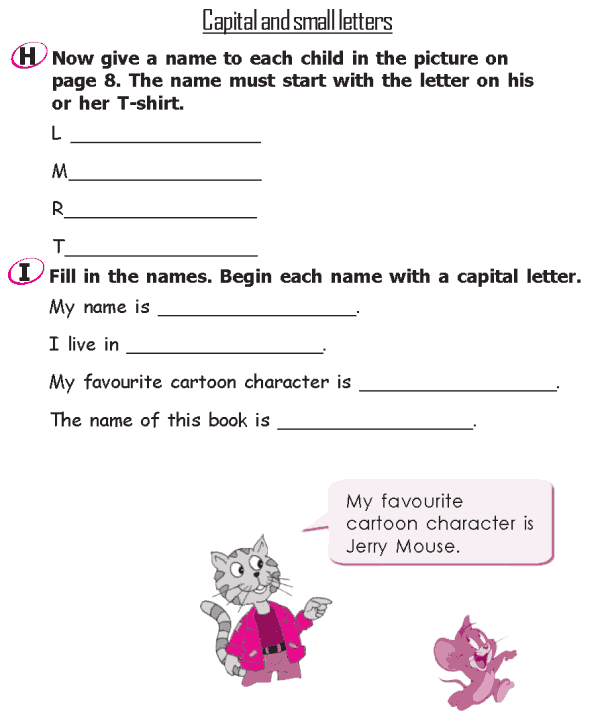 Grade 2 Grammar Lesson 1 The alphabet - Capital and small letters (4)