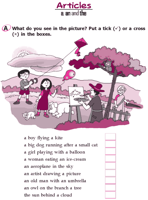 Grade 2 Grammar Lesson 3 Articles - a, an and the (1)