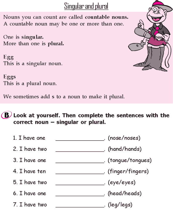 Grade 2 Grammar Lesson 6 Nouns - Singular and plural (2)