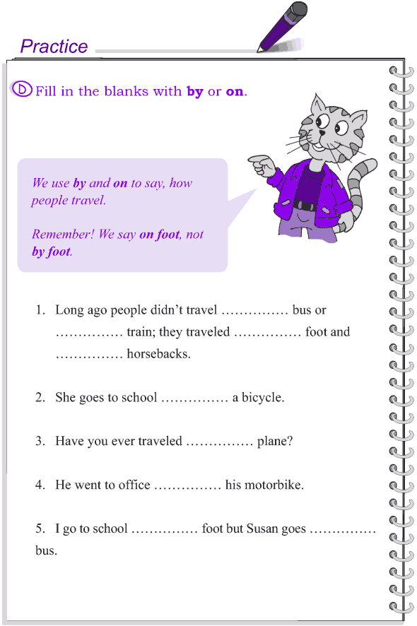 Grade 4 Grammar Lesson 15 Prepositions (4)