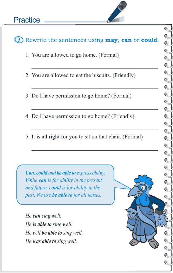 Grade 5 Grammar Lesson 7 Modal verbs (4)