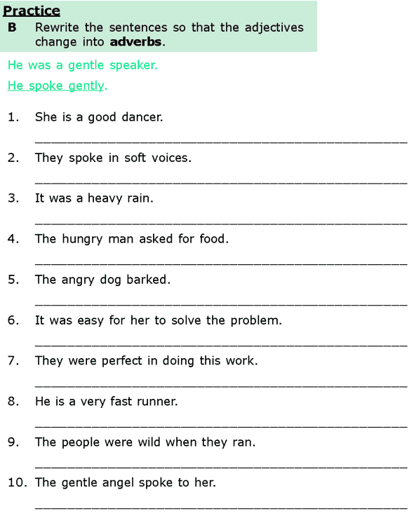 Grade 6 Grammar Lesson 15 Adjectives and adverbs (2)