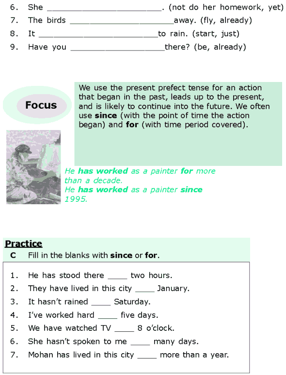 Grade 6 Grammar Lesson 2 The present perfect and the present perfect continuous (2)