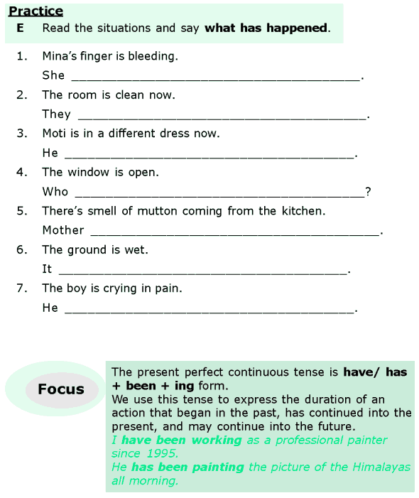 Grade 6 Grammar Lesson 2 The present perfect and the present perfect continuous (4)