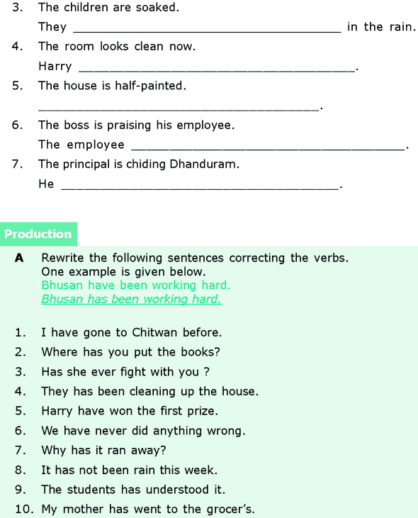 Grade 6 Grammar Lesson 2 The present perfect and the present perfect continuous (6)