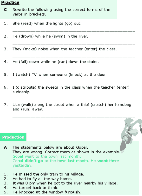 Grade 6 Grammar Lesson 3 The simple past and the past continuous (3)