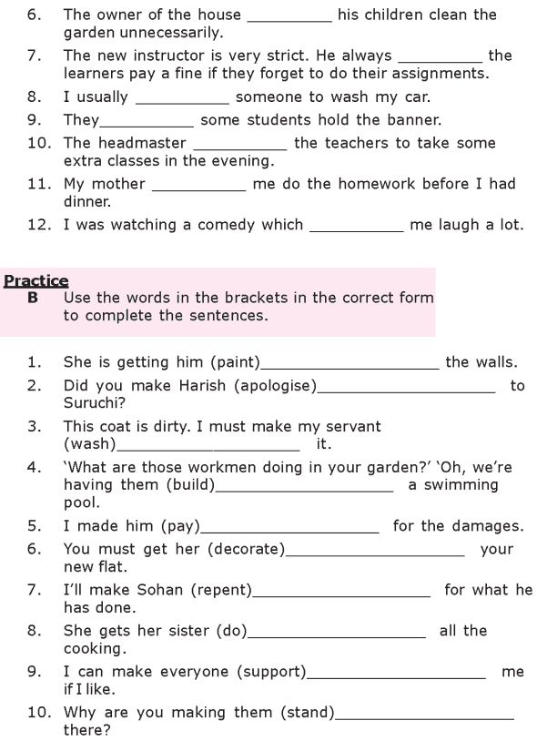 Grade 8 Grammar Lesson 29 Causatives make, get and have (2)