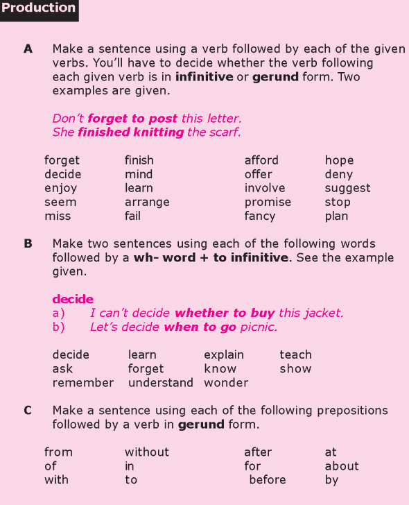 Grade 8 Grammar Lesson 30 To infinitive and gerund (4)