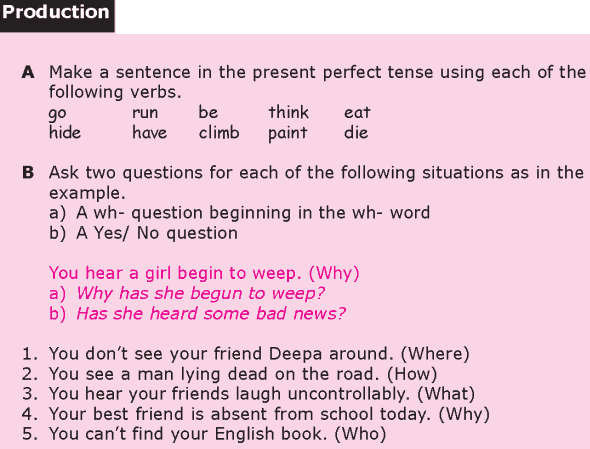 Grade 8 Grammar Lesson 4 The present perfect tense (2)