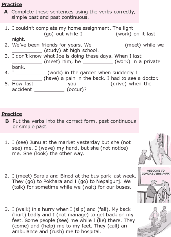Grade 8 Grammar Lesson 9 The past continuous tense (1)