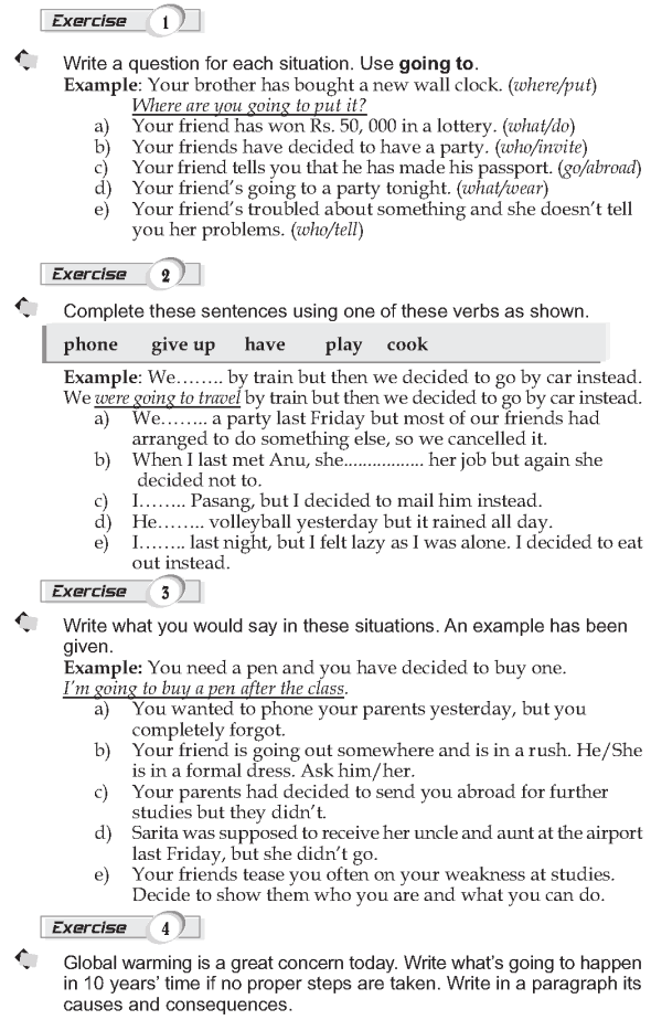 Grade 9 Grammar Lesson 16 Be going to (2)