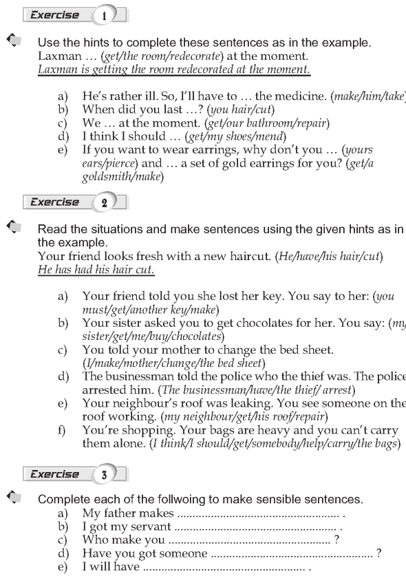 Grade 9 Grammar Lesson 34 Causative Verbs (2)